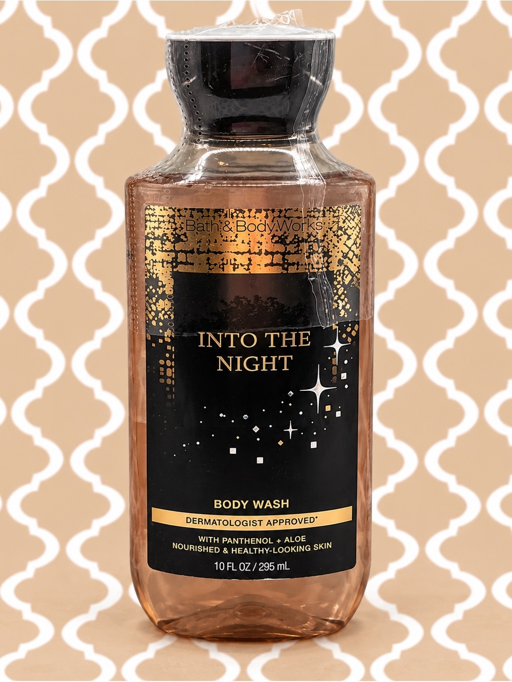 Bath & Body Works Into The Night Body Wash - Black/Gold